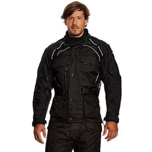 Roleff Racewear Liverpool motorjack, zwart.