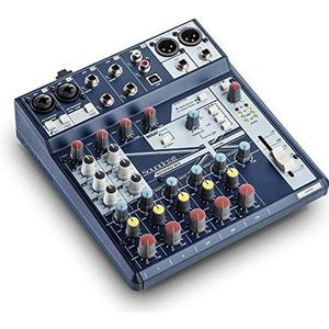 Soundcraft - Notepad-8FX - Mengpaneel - Klein Formaat - Analoge Mixconsole - USB I/O - Lexicon Effecten