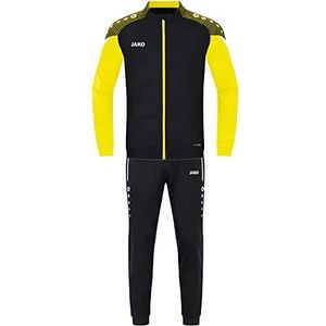 JAKO trainingspak polyester performance heren, zwart/geel, S, Zwart/Geel