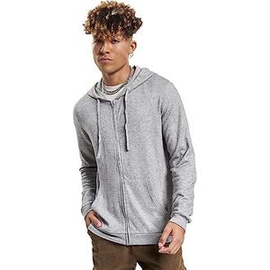 JACK & JONES Jprblalance Gebreid vest met capuchon voor heren, Lichtgrijs chinees