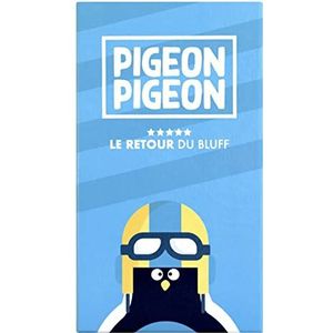 Pigeon Pigeon - Hilarisch gezelschapsspel voor het hele gezin (kinderen en volwassenen) - van 2 tot 10 spelers - selectie beste GQ-spellen, Frankrijk Inter, Topito