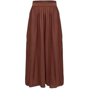 ONLY Onlvenedig Paperbag Long Skirt Wvn Noos dames Rok, rood (henna), M