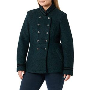 Cream Annabell Short Coat damesjas, groen (Green Melange 4611), 42, groen (Green Melange 4611)