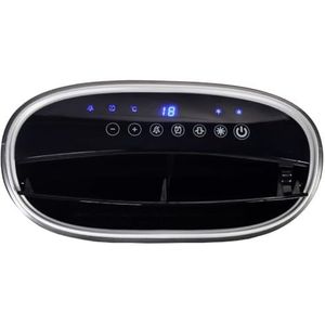 Ardes AR4P17 Stone keramische kachel met afstandsbediening, stoffilter, digitaal led-touchscreen, timer, titanium