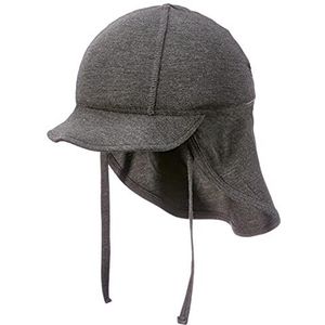 Minymo Summer Hat-Bamboo zonnehoed uniseks baby, Donkergrijs Melange