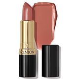 Lippenstift Revlon Super Lustrous, crème-achtige hydraterende formule met levendige kleur, verrijkt met vitamine E en avocado-olie, tinten Beige/Bruin, Bare Affair (044)