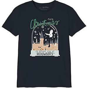 HARRY POTTER T-shirt voor jongens, marineblauw, 14 jaar, Marine.