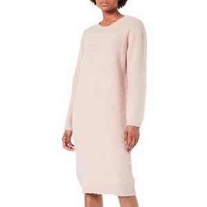 usha WHITE LABEL Casual jurk, dames, beige, M-L, Beige