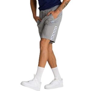 ARENA Team Uniseks shorts voor volwassenen, verpakking van 1 stuks, grijs (zilver/wit/marine)