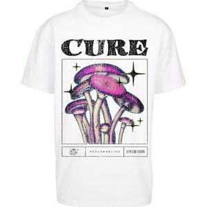 Mister Tee Cure Oversize T-shirt voor heren, Wit