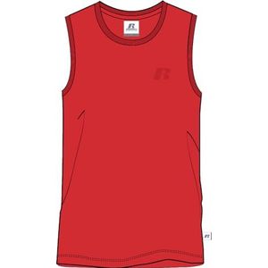 Russell Athletic Crewneck T-shirt T-shirt heren, Gloeiend rood