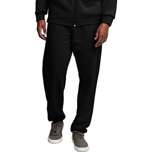 Fruit of the Loom Eversoft fleece sweatpants voor heren, zwart.