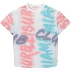 TOM TAILOR T- Shirt pour Enfant avec Motif Graffiti Garçon, 31732 - Design Wording Sprayed, 164