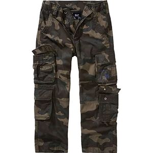 Brandit Pure kinderbroek, Donker camouflagepatroon