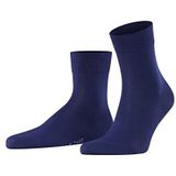 FALKE Tiago M SSO katoen effen 1 paar korte herensokken (1 stuk), Blauw (Royal Blue 6000) nieuw - ecologisch