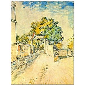 ArtPlaza Van Gogh Vincent decoratief bord van hout, 60 x 1,8 x 80 cm, meerkleurig