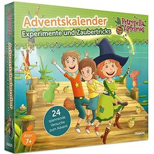 FRANZIS 67202 Petronella Appelmos, experimenten en goocheltrucs, 24 spannende pogingen voor advent, voor kinderen vanaf 7 jaar