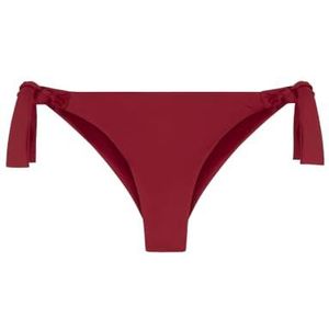 Women'secret Maillot de bain Foreve Ruffles Brief pour femme, Rouge standard, L