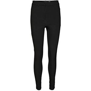 Vero Moda Vmaugustasuka HR-Leggings Pantalon Noir 32W x 32L pour femme, Noir, 32W / 32L