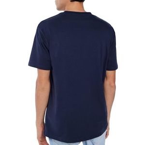 Springfield Camiseta Árbol gebreid heren, donkerblauw