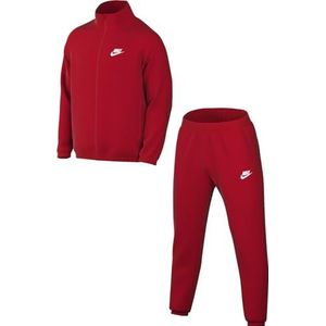 Nike Heren trainingspak M Nk Club Pk Trk Suit, University Red/White, FB7351-657, L
