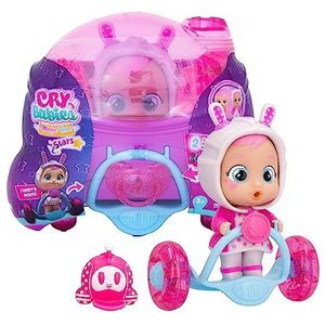 Cry Babies Magic Tears Star Lady - Verzamelboll voor baby's, gekleed in iriserende siliconen outfit, speelgoedcadeau voor meisjes en jongens vanaf 3 jaar