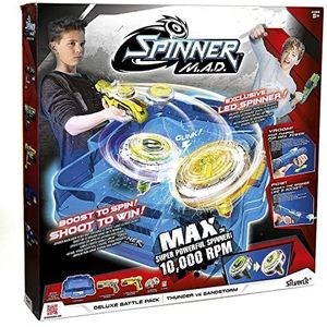 Silverlit Spinner M.A.D. Deluxe Battle Pack - Spannend Battle Actiespel voor kinderen vanaf 5 jaar