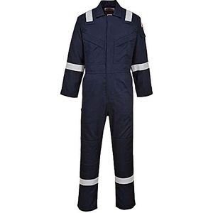 Portwest FR28 Antistatische overall, licht, 280 g, marineblauw, maat S EU / Small UK