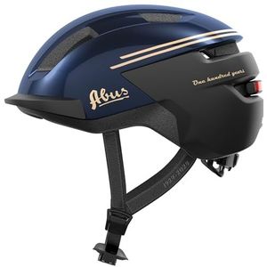 ABUS Casque de Vélo Purl-Y ACE avec Lumière LED - Conduite sur E-Bike et S-Pedelec - Casque de Protection NTA pour Adultes et Adolescents - Edition 100 Année - Bleu, Taille L