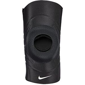 Nike Unisex - Volwassenen Pro Open Patella Kniebeschermer, Zwart, Maat M