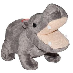 Wild Republic Nijlpaard Pluche, Wild Calls Clin speelgoed met geluidsmodule, cadeaus voor kinderen, 20 cm