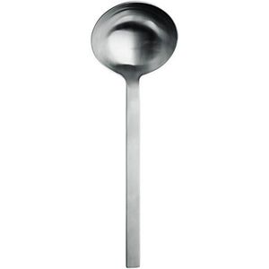 Puresigns One Extra soepkom van roestvrij staal, mat, 25 cm, zilverkleurig