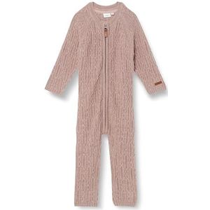 NAME IT Combinaison bébé fille Nmfwrilla Wool LS Knit Suit XXIII, Peppercorn, 86