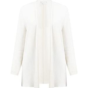 CARNEA Cardigan pour femme, Laine/blanc, XS-S