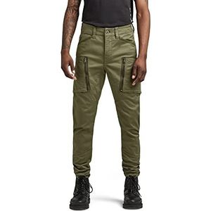 G-STAR RAW Zip Pocket 3D Skinny Cargo Pants heren, groen (Shadow Olive C105-B230)