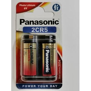 Corp. Panasonic lithium batterij 2CR5 6V - blister 1