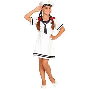Widmann 03098 ?Kinderkostuum Sailor Girl, jurk en hoed