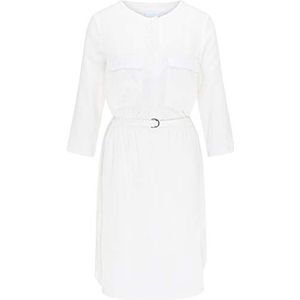 JANTJEL Robe chemise pour femme 17910935-JA04, blanche, taille L, Robe chemisier, L