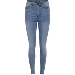 Noisy May NOS DE NMCALLIE HW Skinny Jeans VI059LB Noos, blauw (lichtblauw denim), 29 W x 32 L dames, Blauw