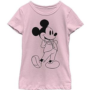 Disney Mickey Mouse T-shirt voor meisjes, roze, XS, Roze