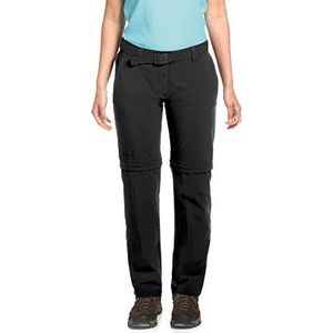 Maier Sports NATA 2 Trekkingbroek voor dames, met ritssluiting, zwart, 42