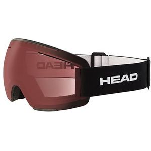 HEAD F-LYT Skibril, rood/zwart, maat L