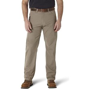 Wrangler Riggs Workwear Riggs Big & Tall Ripstop functionele broek voor heren, donker kaki, 46 W x 34 L, Donkere Khaki