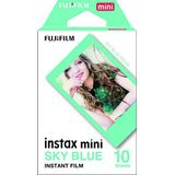 Fujifilm Instax mini-film, Sky Blue (1 x 10)