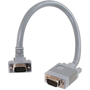 Cables To Go Monitorkabel HD15 M/M SXGA 90° rechthoekig 10m