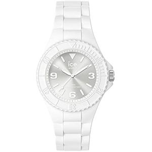 Ice-Watch - Ice Generation White - wit horloge met siliconen armband, Wit.