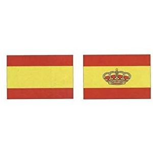 Goldenship Spaanse vlag met bootkroon 100 x 150 cm