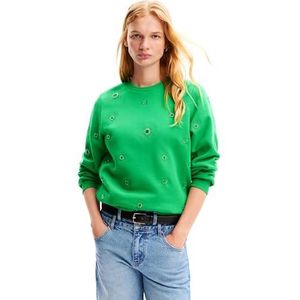 Desigual Sweat_Joyta Dames Sweater, Groen