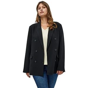 Peppercorn Angelia Polly Blazer voor dames, 9000, zwart, 50 plus size, 9000, zwart