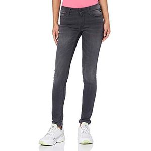 Replay New Luz Hyperflex jeansbroek voor dames, grijs (096 medium grey)